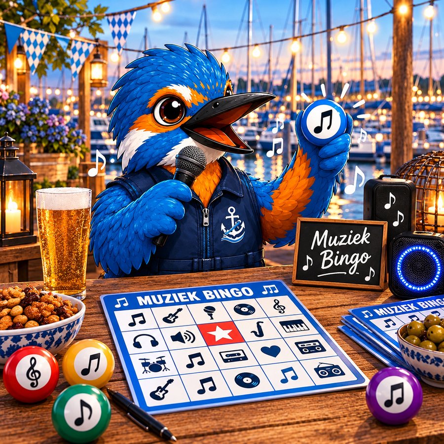 Aankondiging: Muziekbingo bij WSV Biddinghuizen